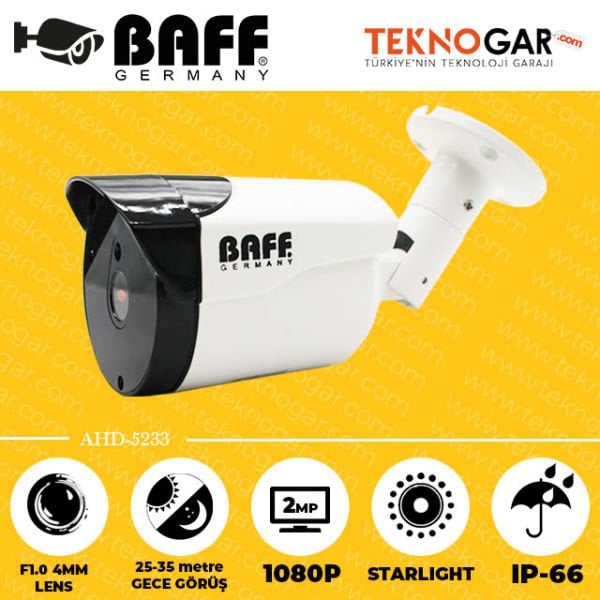 BAFF AHD-5233 4mm 2MP STARLIGHT