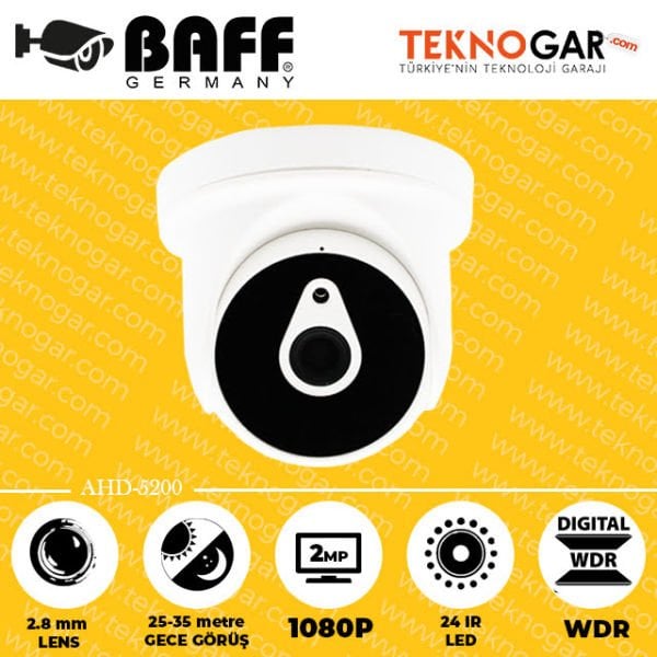 BAFF AHD-5200 2.8mm 2MP 24 IR LED