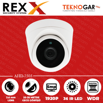 REX AHD-7505 3.6mm 5MP 36 IR LED