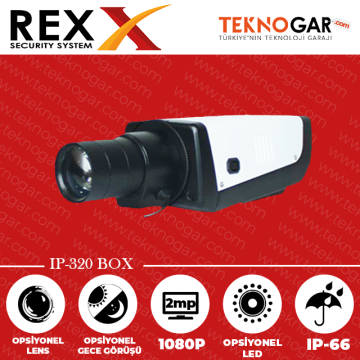 REX IP-320 BOX KAMERA GÖVDESİ