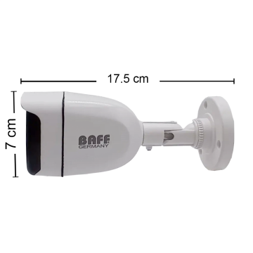 BAFF IP 5217W 3.6mm 2MP 4 WARMLED POE