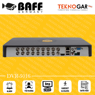 BAFF DVR 5016 16CH 5MP XMEYE H265
