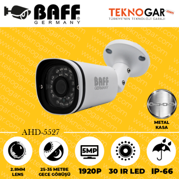 BAFF AHD-5527 2.8mm 5MP 30 IR LED