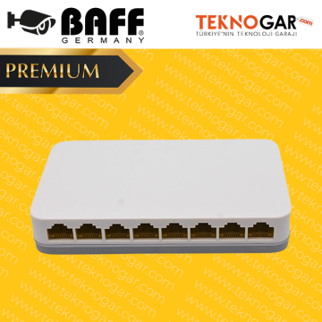 BAFF 8 PORT SWITCH SW-08 (2025 SERİSİ)