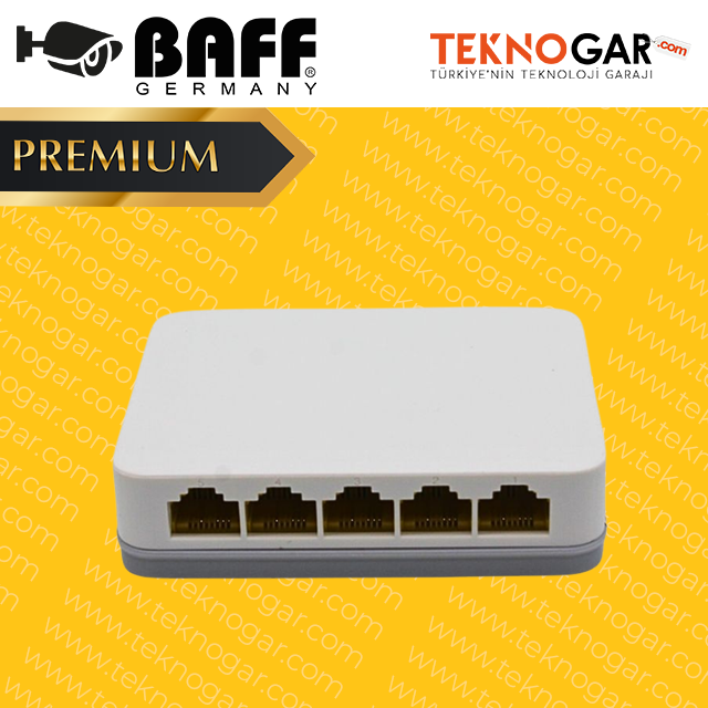 BAFF 5 PORT SWITCH SW-05 (2025 SERİSİ)