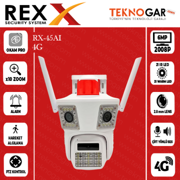 4G RX-45 ÜÇ KAMERA
