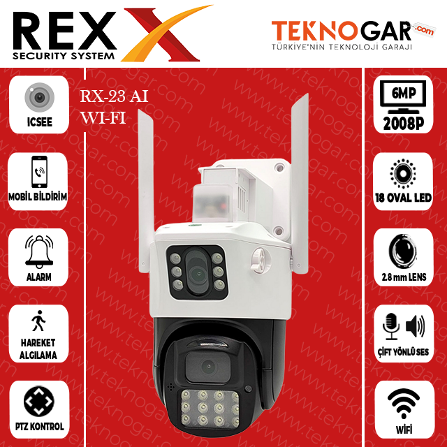 WIFI RX-23AI DUAL KAMERA