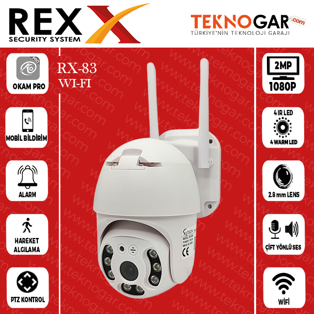 RX-83 WIFI SMART KAMERA