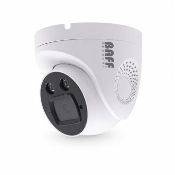 BAFF IP-5502M 5MP 2.8mm Lens Mikrofonlu 2 Atom LED Dome IP Güvenlik Kamerası