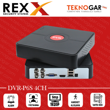 REX DVR-P6S 4CH 5MP H265