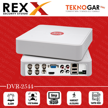 REX DVR 2544 4CH 5MP XMEYE H265