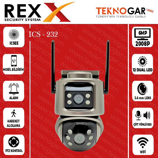 REX SMART ICS-232 SMART KAMERA