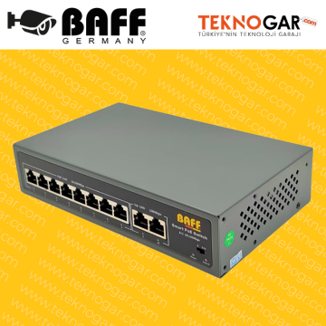 BAFF POE-2082 8 PORT POE SWITCH