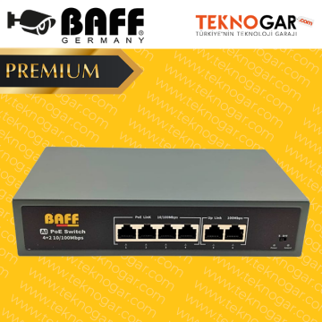 BAFF POE-2042 4 PORT POE SWITCH