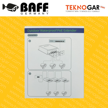 BAFF EX-13G POE EXTENDER (GIGABIT)