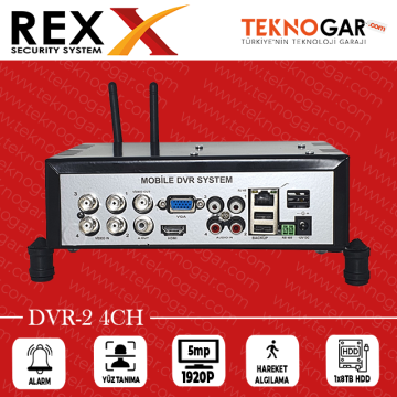 REX 4G MOBİL DVR 4CH 5MP XMEYE
