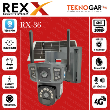 RX-36 4G SOLAR DUAL KAMERA