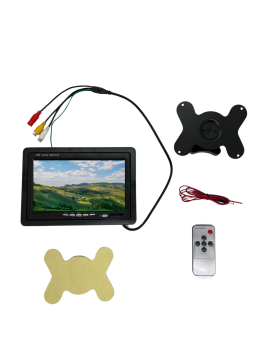 VİVA 7 İnç TFT LCD Güvenlik Kamera Monitörü HD Görüntü Destekli Masaüstü Ekran