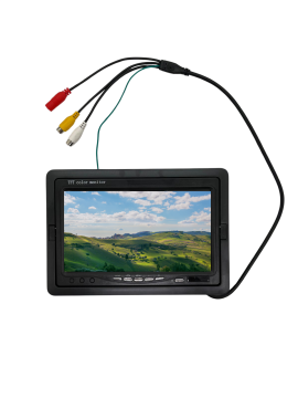 VİVA 7 İnç TFT LCD Güvenlik Kamera Monitörü HD Görüntü Destekli Masaüstü Ekran