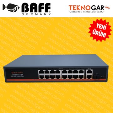 BAFF POE-2116 POE SWITCH (GIGABIT)