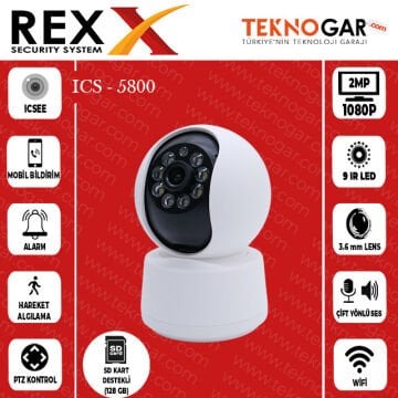 REX ICS-5800 AI WİFİ SMART KAMERA