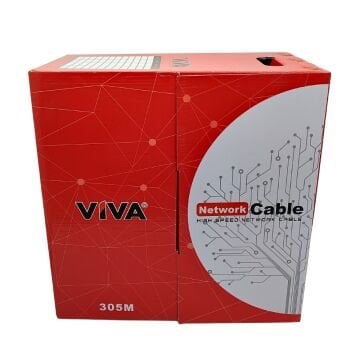 VİVA CAT6 KABLO 24AWG 6mm 305mt