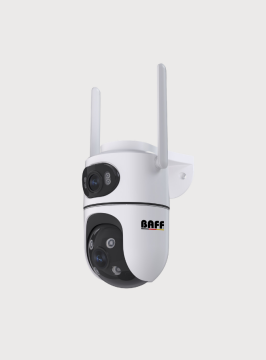 BAFF ICS-5637 6MP Çift Lens WiFi Akıllı Güvenlik Kamerası AI Hareket Takipli