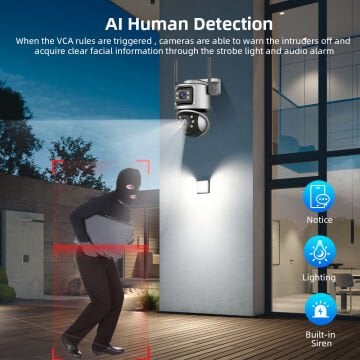 BAFF ICS-5632 6MP 2 KAMERALI AKILLI KAMERA