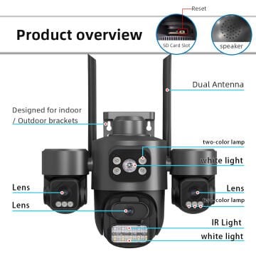 VİVA ICS-331 3MP 3 KAMERALI AKILLI KAMERA