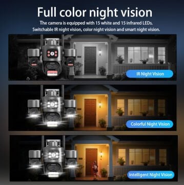 VİVA ICS-331 3MP 3 KAMERALI AKILLI KAMERA