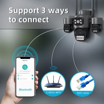 VİVA ICS-331 3MP 3 KAMERALI AKILLI KAMERA