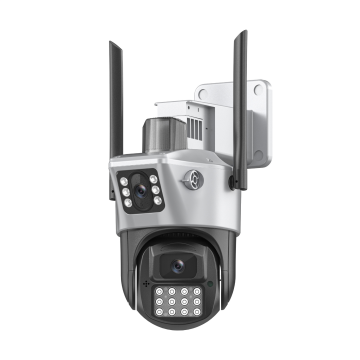 VİVA ICS-223 6MP Çift Lens WiFi Akıllı Güvenlik Kamerası AI Hareket Takipli ICSee Destekli