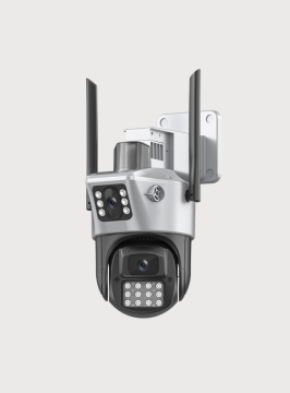 VİVA ICS-223 6MP Çift Lens WiFi Akıllı Güvenlik Kamerası AI Hareket Takipli ICSee Destekli