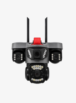 VIVA WIFI-814 16MP 4 Kameralı WiFi PTZ Güvenlik Kamerası AI Hareket Takip Gece Görüşlü Hieasy