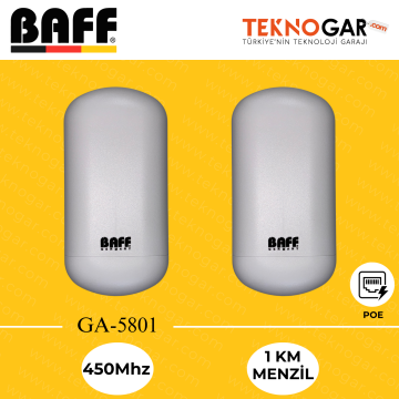 BAFF GA-5801 POE AKTARICI ANTEN SETİ